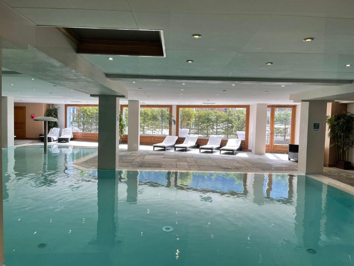 Garden Apartment Spa&Pool Vallorcine Dış mekan fotoğraf